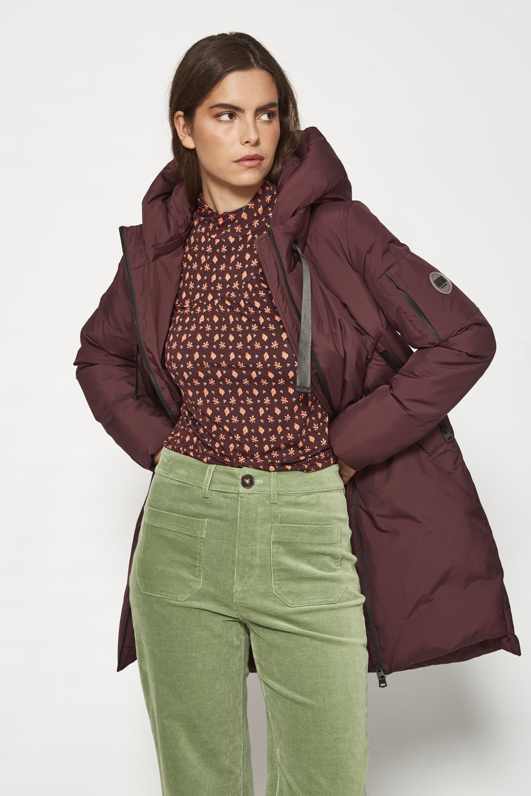 Parka moradaMDM