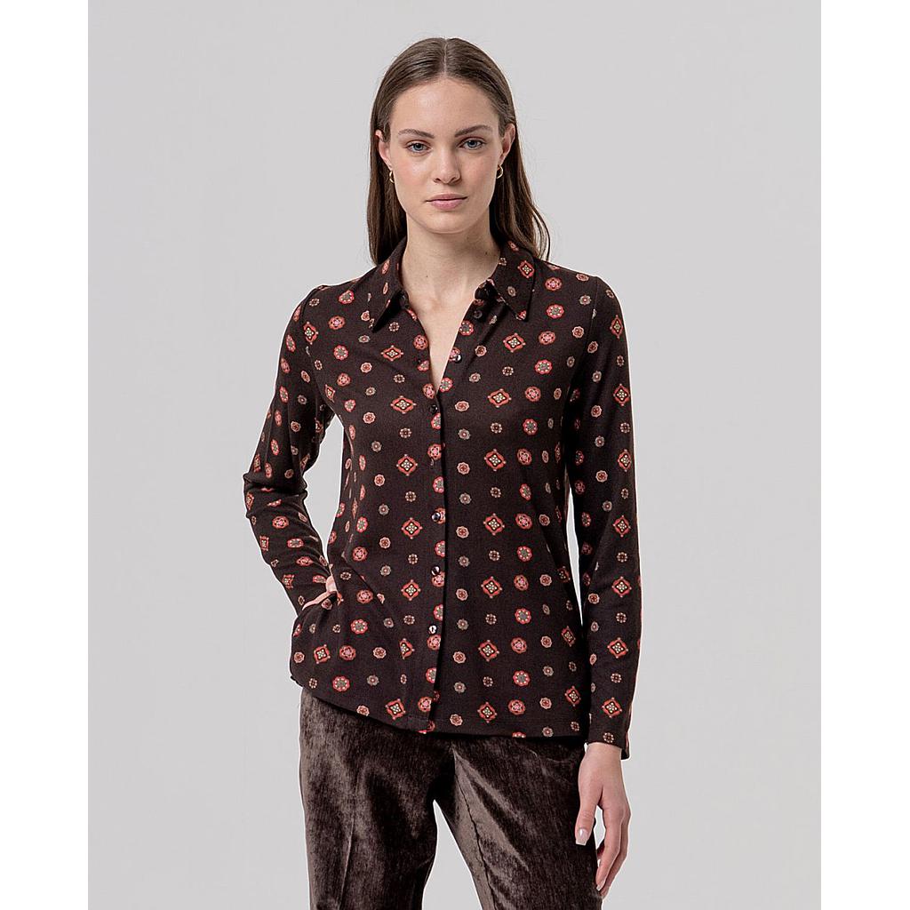 Camisa chocolate Surkana