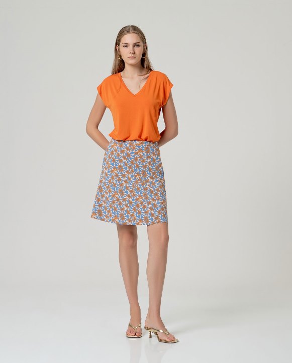 Falda viscosa Surkana