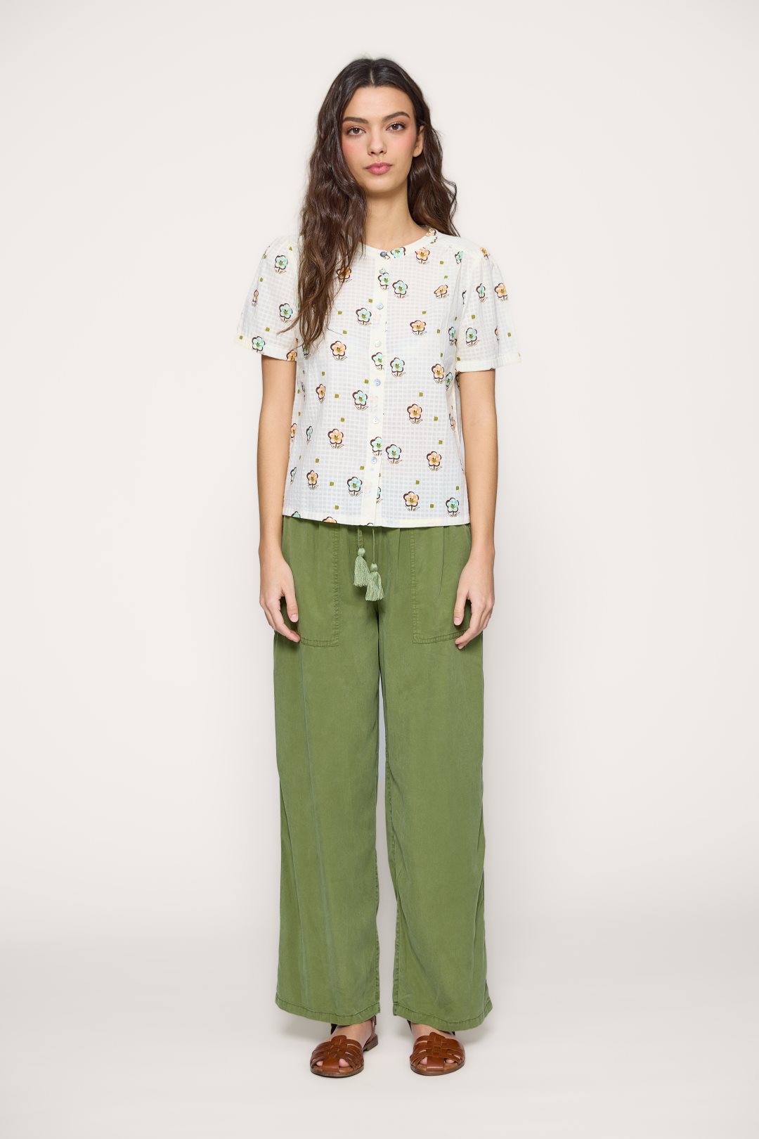 Camisa flores MDM