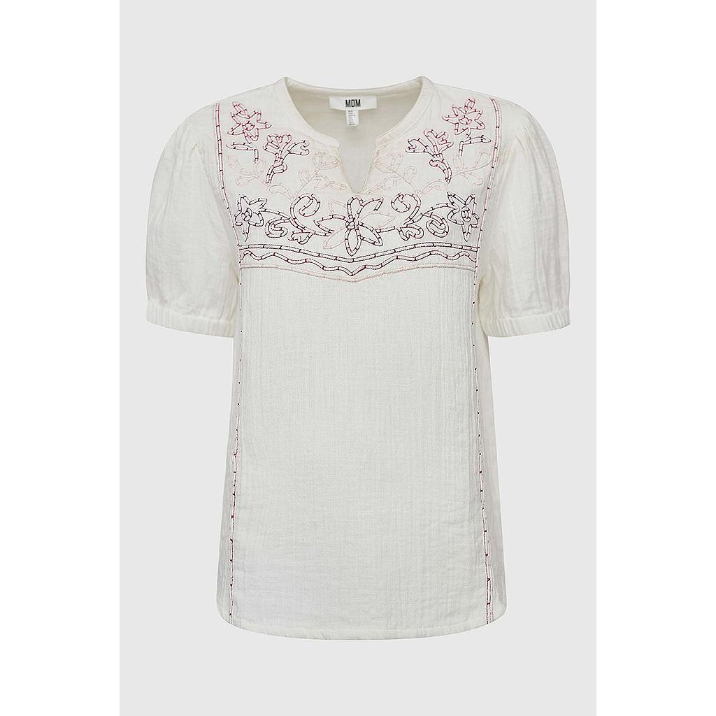 Camisa bordada MDM