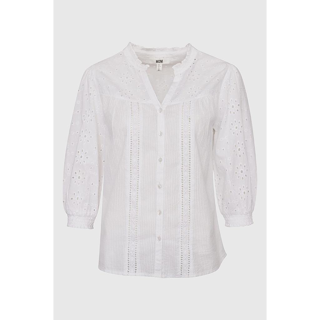 Camisa bordada MDM